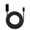 4367 1 microconnect redukcni kabel usb c 3 1 hdmi 2 0 s podporou 4k 60hz 1m cerny