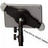 4376 1 ag premium teleskopicky kovovy stativ tripod pro tablet 9 5 14 5 cerny