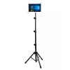 4376 1 ag premium teleskopicky kovovy stativ tripod pro tablet 9 5 14 5 cerny