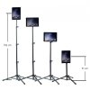 4376 2 ag premium teleskopicky kovovy stativ tripod pro tablet 9 5 14 5 cerny