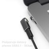 4448 1 microconnect magneticky uhlovy adapter usb c 3 1 male female samec samice pd az 100w cerny