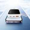 BASEUS PPQD060002 Qpow Pro Powerbanka 10.000mAh s výkonem 20W a Lightning kabelem, bílá