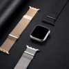 4589 5 dux ducis strap milanese magneticky kovovy reminek pro apple watch 42 44 45 49mm stribrny