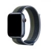 4724 dux ducis sport loop textilni reminek pro apple watch 42 44 45 49mm khaki tmave modry