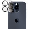 PANZERGLASS Ochranné sklo zadní kamery 2.5D FULL-COVER 0.4mm pro iPhone 15 Pro/15 Pro Max, čiré
