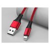 5243 4 joyroom s 1530n1 premiovy odolny datovy a nabijeci kabel usb lightning 12w 1 5m cerveny