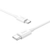 533 2 hoco x23 datovy a nabijeci kabel usb c usb c a podporou pd 1 0m 3a bila