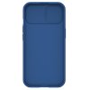 NILLKIN CamShield Pro Magnetic Ultra odolný MagSafe kryt s krytkou kamery pro iPhone 15 Plus, modrý