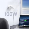 GaN 3xUSB C / USB 100W rychlonabíječka PPS Ugreen CD226 - bílá