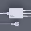 Dudao A228EU GaN 1x USB-A 4x USB-C PD 228W nabíječka - bílá