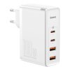 Rychlonabíječka Baseus GaN2 Pro 100W USB / USB Type C Quick Charge 4+ Power Delivery bílá (CCGAN2P-L02)