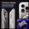 Spigen Ultra Hybrid Mag pouzdro s MagSafe pro iPhone 15 Pro Max - přírodní titan (Zero One design)