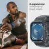 Pouzdro Spigen Rugged Armor Pro pro Apple Watch 4 / 5 / 6 / 7 / 8 / 9 / SE (44 / 45 mm) - tmavě šedé
