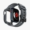 Pouzdro Spigen Rugged Armor Pro pro Apple Watch 4 / 5 / 6 / 7 / 8 / 9 / SE (44 / 45 mm) - tmavě šedé