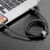 BASEUS CALKLF-AG1 Cafule nabíjecí a datový kabel USB/Lightning 0,5m, černý