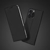Pouzdro Dux Ducis Skin Pro pro iPhone 16 Pro Max s klopou a slotem na karty - černé
