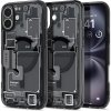 Pouzdro Spigen Ultra Hybrid MagSafe Zero One pro iPhone 16 - tmavě šedý