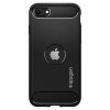 SPIGEN Rugged Armor Odolný kryt pro iPhone SE 2020/2022, černý