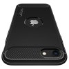 SPIGEN Rugged Armor Odolný kryt pro iPhone SE 2020/2022, černý