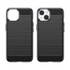 Pouzdro AG PREMIUM Carbon Case pro iPhone 14 Plus - černé