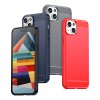 Pouzdro AG PREMIUM Carbon Case pro iPhone 15 Plus - modré