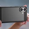 Pouzdro AG PREMIUM Carbon Case pro iPhone 16 Plus - černé