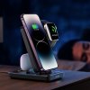 Joyroom Nabíjecí stanice 4 v 1 JR-WQS02 iPhone AirPods Apple Watch skládací s Lightning konektorem - černá