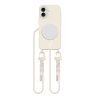 Pouzdro Tech-Protect MagNecklace MagSafe pro iPhone 16 - béžové
