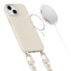 Pouzdro Tech-Protect MagNecklace MagSafe pro iPhone 15 - béžové