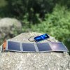 Choetech SC004 solar tourist charger 14W with USB-A, foldable - gray
