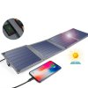 Choetech SC004 solar tourist charger 14W with USB-A, foldable - gray