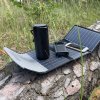 Choetech SC005 solar tourist charger 22W foldable 2x USB-A - black