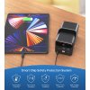 Choetech B664 USB-A mini power station USB-C micro USB 50000mAh 65W + USB-C cable - black
