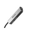 821 3 baseus call52 s1 adapter pro 3 5mm sluchatka a 2x lightning stribrna