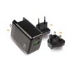 824 xtorm xa020u volt travel fast charger svetova nabijecka usb a usb c 20w cerna