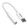 Joyroom SH-C1 – audio adaptér z USB-C na 3,5mm jack – bílý