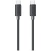 USAMS KY Series US-SJ691 60W USB-C / USB-C kabel 1m černý