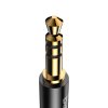 BASEUS Yiven CAM01-01 Kabel USB-C/Audio jack 3,5mm (AUX), 1,2m, černý