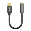 BASEUS CATL54-01Adaptér (redukce) USB-C/Jack 3,5mm s podporou mikrofonu, černý