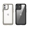 Outer Space Case for iPhone 12 hard cover with a gel frame black