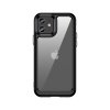 Outer Space Case for iPhone 12 hard cover with a gel frame black