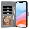 Pouzdro s klopou Tech‑Protect Wallet pro Apple iPhone 16e – jarní květiny