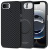Pouzdro Tech‑Protect Ion Carbon MagSafe pro Apple iPhone 16e – Černá/stříbrná