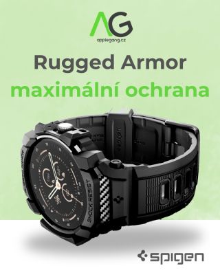 📢 Chraň své Apple Watch ve velkém stylu! Spigen Rugged Armor Pro je ultimátní pouzdro pro všechny, kdo chtějí spojit...