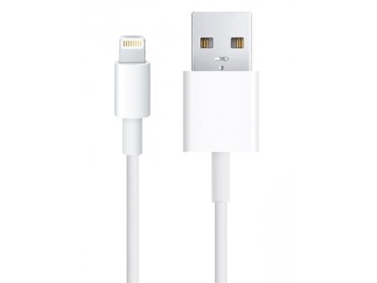 synchronizacni a nabijeci kabel lightning pro iphone ipad ipod 1m bily