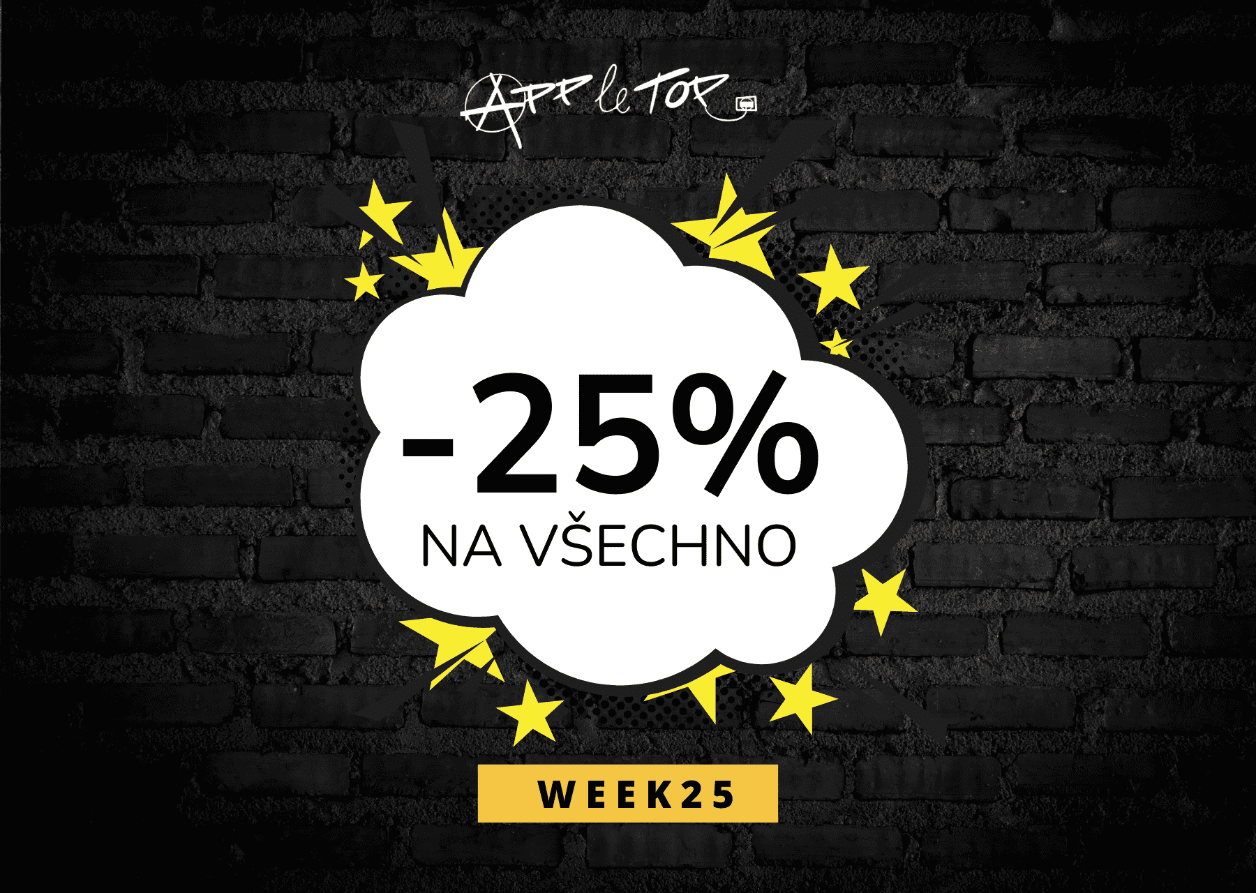 -25% na všechno
