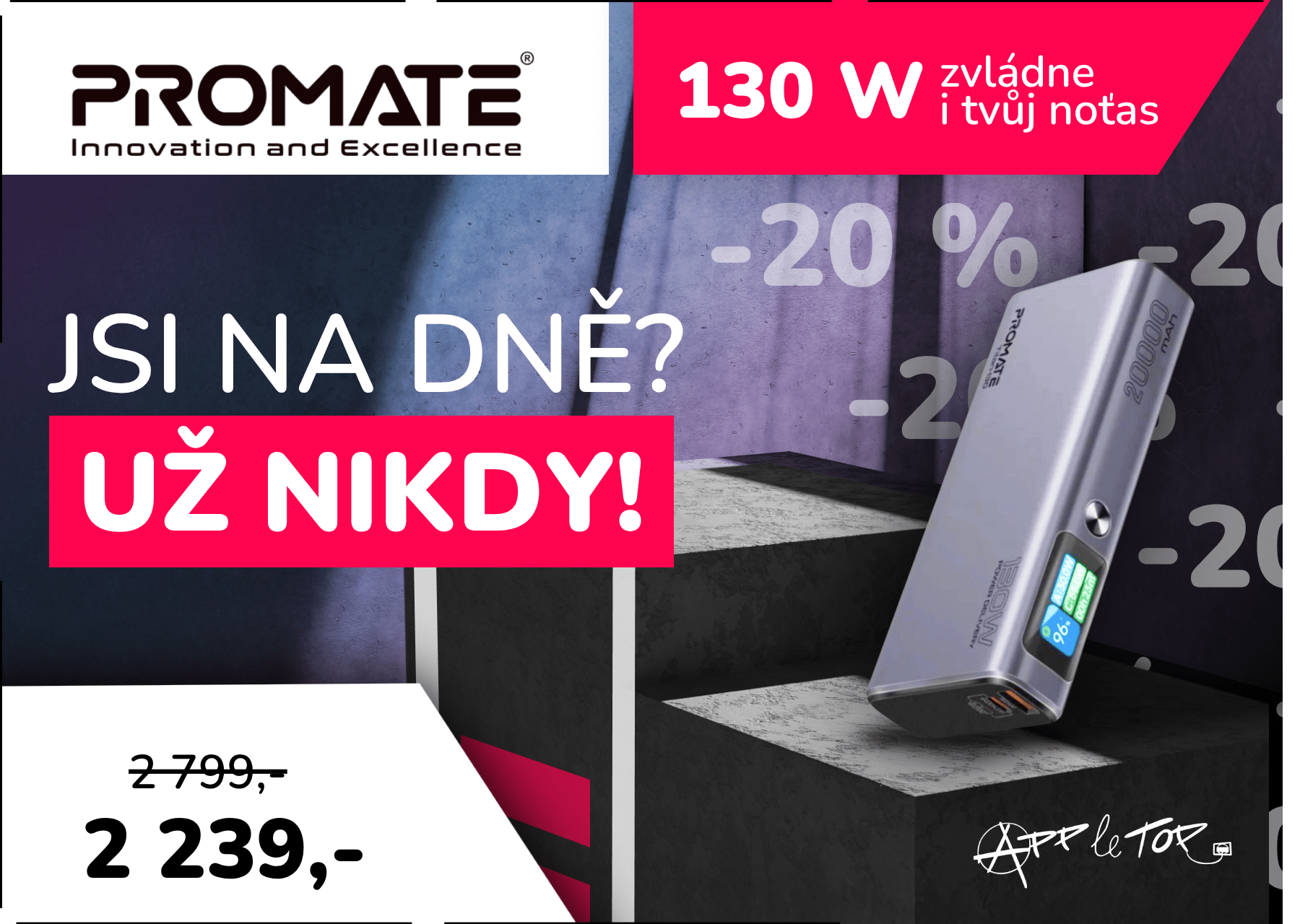 PROMATE powerbanka -20%