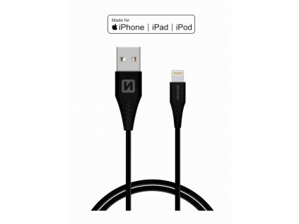 SWISSTEN datový kabel USB / Lightning,  MFi, délka 1,2 m