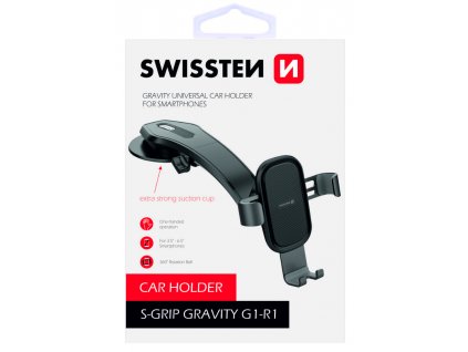 Gravitační držák na mobil do auta Swissten Gravity G1-R1