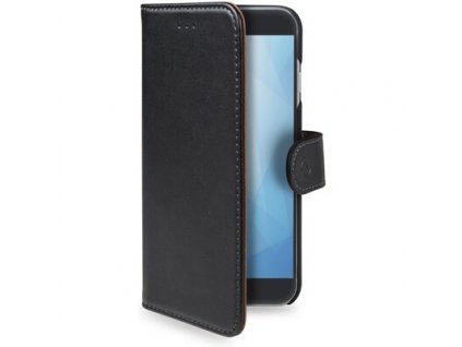 CELLY pouzdro typu kniha Wally pro Apple iPhone 11 Pro, PU kůže, černé